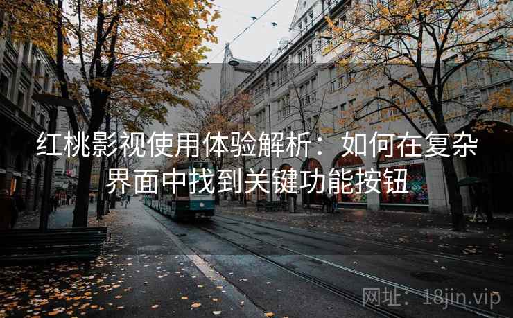 红桃影视使用体验解析：如何在复杂界面中找到关键功能按钮