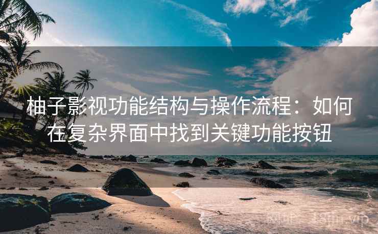 柚子影视功能结构与操作流程：如何在复杂界面中找到关键功能按钮