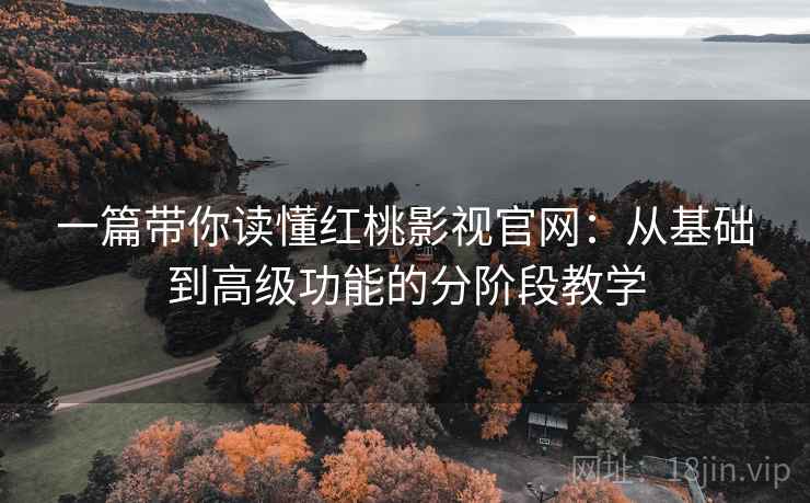 一篇带你读懂红桃影视官网：从基础到高级功能的分阶段教学