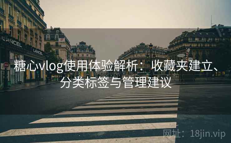 糖心vlog使用体验解析：收藏夹建立、分类标签与管理建议