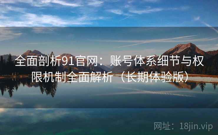 全面剖析91官网：账号体系细节与权限机制全面解析（长期体验版）